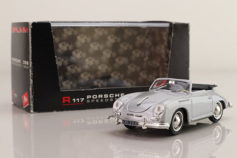 Brumm R117; Porsche 356; Open Speedster, Silver Metallic
