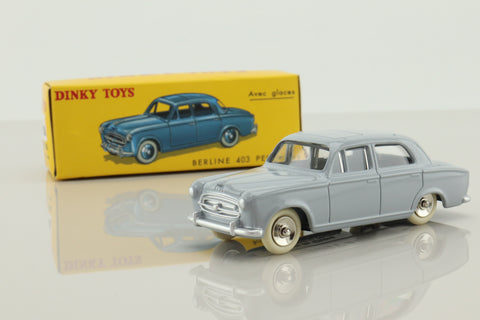 Atlas Dinky Toys 521; Peugeot 403 Berline; Light Grey