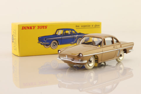 Atlas Dinky Toys 543; Renault Floride; Metallic Gold