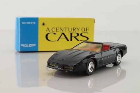 1984 Chevrolet Corvette; Black, Century of Cars Series #50; Solido