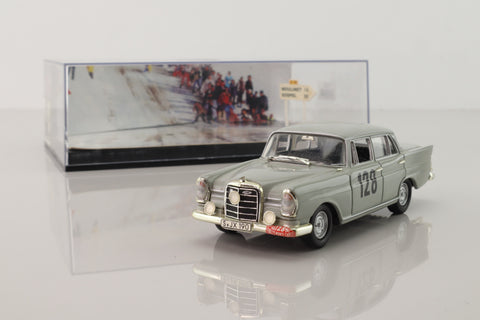 Skid SMC013; Mercedes-Benz 220SE; 1960 Monte Carlo Rally Winner; Schock, Moll; RN128