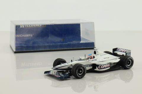 Minichamps 430 00080; Williams FW22 Formula 1; 2000 Show Car; Jenson Button; RN10