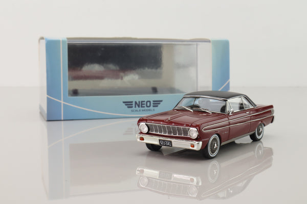 NEO NEO45674; 1964 Ford Falcon Sprint; Maroon, Black Roof