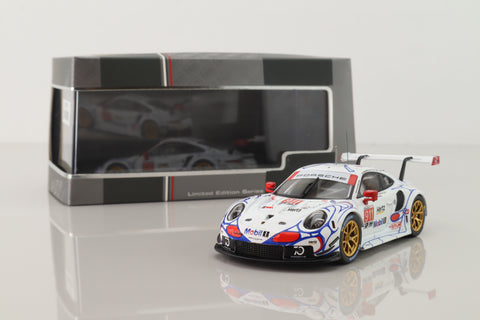 IXO LE43048; Porsche 911 GT3; RSR; 2018 Petit Le Mans, USA 12th; Pilet, Tandy, Makowiecki; RN911