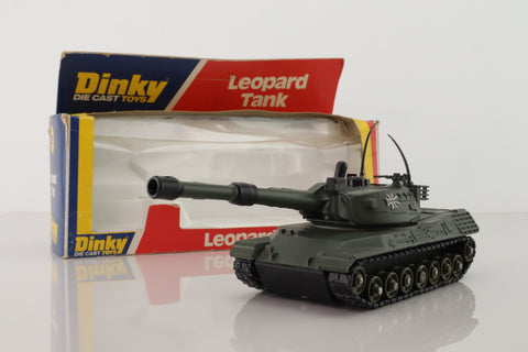 Dinky Toys 692; Leopard Tank; German Army; Military Grey