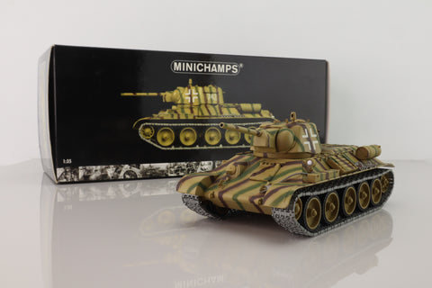 Minichamps 350 020002; Russian T34/76 Tank; Captured by the Germans, Russia 1943