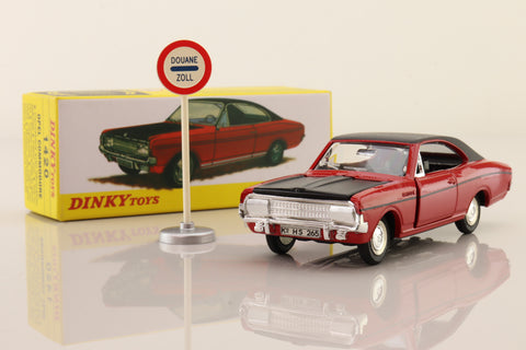 Dinky Toys 1420; Opel Commodore; Red, Black Roof