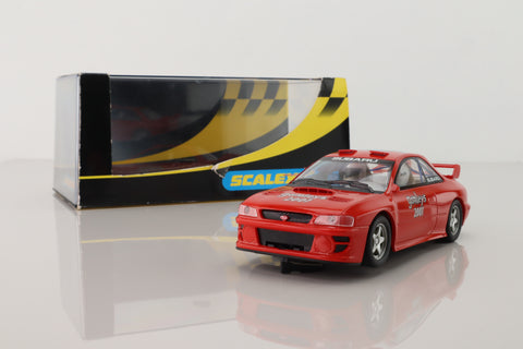 Scalextric C2387; Subaru Impreza WRC; Slot Car; Gamleys 2001