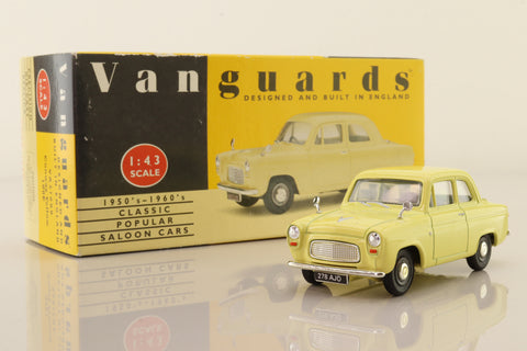 Vanguards VA21000; 1957 Ford 100e Anglia; Conway Yellow