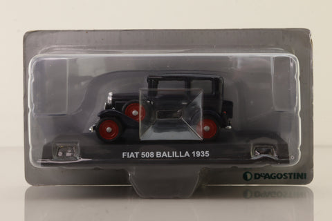 DeAgostini; 1935 Fiat 508 Balilla; Dark Blue