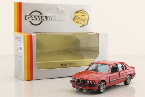 Gama 1107; 1986 BMW 735i (E32); Red