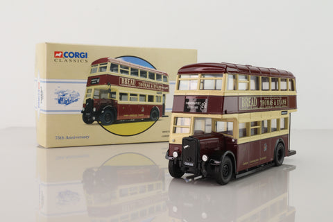 Corgi 97875; Bristol K Utility Bus; Cardiff Corporation Transport; 26 Snowden Rd, Ely, Victoria Park