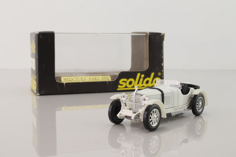 Solido 4001; 1931 Mercedes-Benz SSKL; Open Top, White