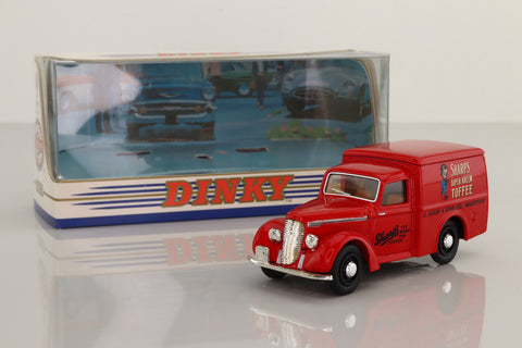 Dinky Toys DY-8; 1948 Commer 8cwt Van; Sharp's Super-Kreem Toffee, Maidstone; Red