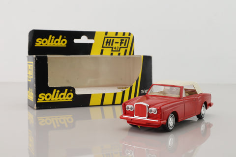 Solido 1511; Rolls-Royce Corniche; Soft Top, Red & White