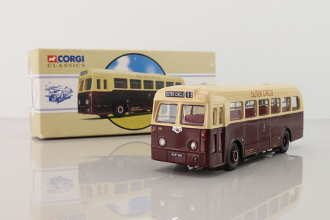 Corgi 97810; Weymann / Leyland Tiger Cub Bus; Leicester City Transport; Rt 89 Outer Circle