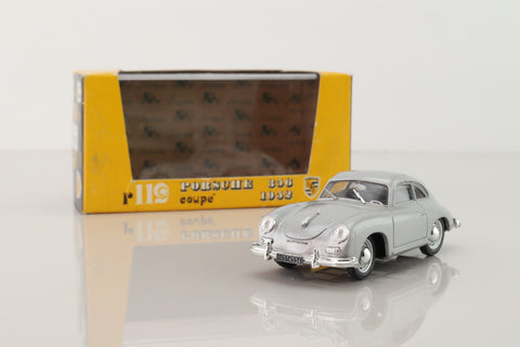 Brumm R119; Porsche 356 Coupe; Metallic Silver
