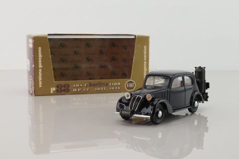 Brumm R33; 1937 Fiat 508C Nuova Balilla 1100; Grey/Black; Gas Conversion