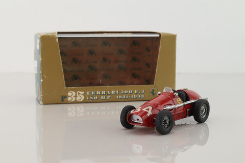 Brumm R35; Ferrari 500 F2; 1952 Belgian GP 7th; Charles de Tornaco; RN34