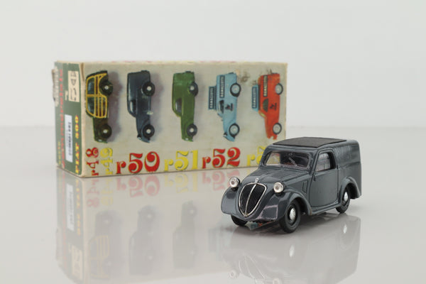 Brumm R50; 1936 Fiat 500 Van; Grey, Black Roof