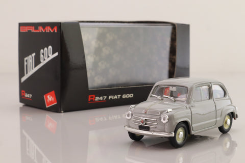 Brumm R247; Fiat 600; 1960, Grey