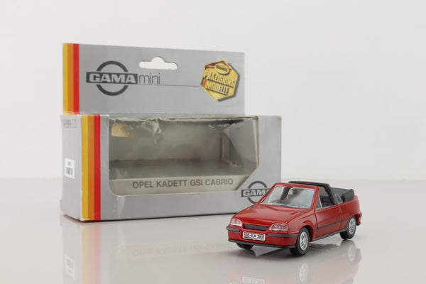 Gama 1135; 1989 Opel Kadett (F) GSi Cabrio; Open Top, Red