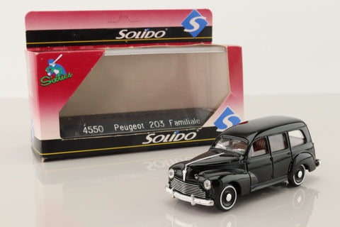 Solido 4550; Peugeot 203 Familiale; Black
