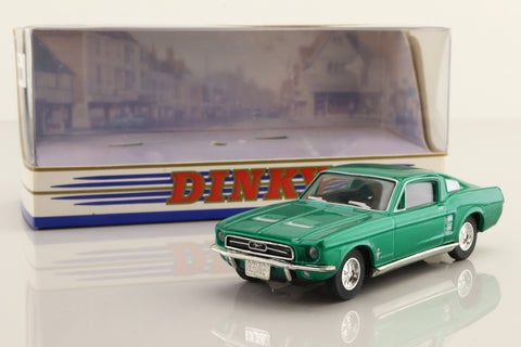 Dinky by Matchbox DY-16; 1967 Ford Mustang Fastback; Metallic Green