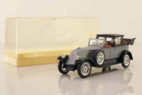 Solido 4149; 1926 Renault 40CV; Open Landau, Grey Metallic