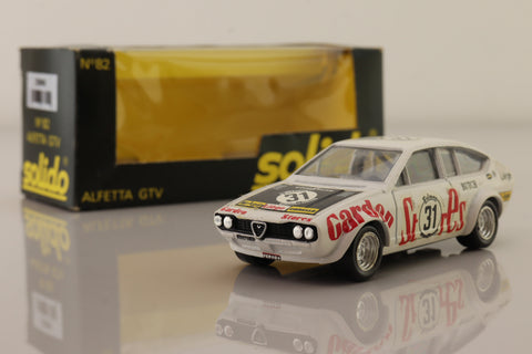 Solido 82; Alfa Romeo Alfetta GTV; 1976 24h Spa 6th; Bigliazzi, Zeccoli, Crespin; RN31