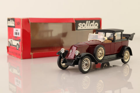 Solido 4149; 1926 Renault 40CV; Open Landau, Metallic Dark Red