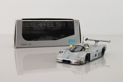 Models Max 1000; Sauber Mercedes C9; 1989 24h Le Mans 1st, Mass, Reuter, Dickens; RN63
