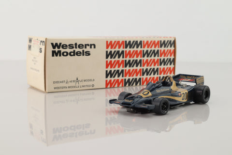 Western Models WRK7; Wolf WR1; 1977 Formula 1; Jody Scheckter; RN20