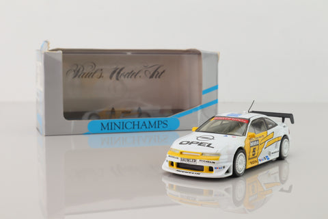 Minichamps MIN 934102; Opel Calibra V6; 1993 DTM DNS, Joest Racing, M Reuter; RN5