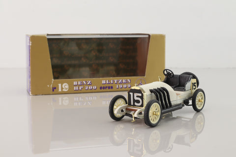 Brumm R19; 1909 Blitzen Benz Racing Car; White, RN15
