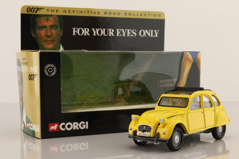 Corgi CC85701; James Bond's Citroën 2CV; For Your Eyes Only