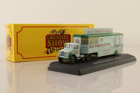 Atlas Editions 4 654 103; Bedford OX Truck; Booking Trailer, Billy Smart's Circus