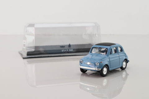 del Prado 10; 1965 Fiat 500L; Grey-Blue