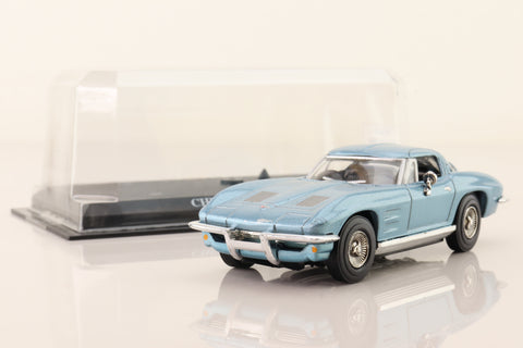 del Prado #03; 1963 Chevrolet Corvette Stingray C2; Metallic Blue