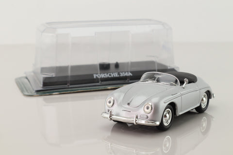 del Prado 36; 1954 Porsche 356A Speedster; Open Top, Silver Metallic