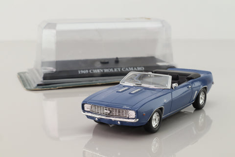 del Prado 33; 1969 Chevrolet Camaro Convertible; Open Top, Blue