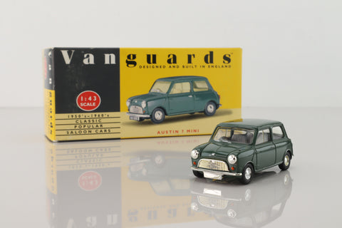 Vanguards VA13000; Austin Mini 7; Spruce Green