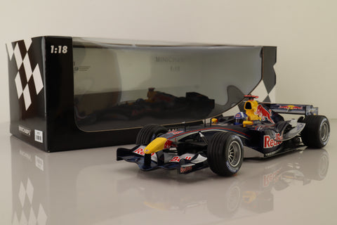 Minichamps 100 050014; Red Bull Cosworth RB1 Formula 1; 2005 David Coulthard; RN14