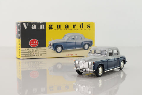 Vanguards VA19004; Rover P4; Blue and Grey