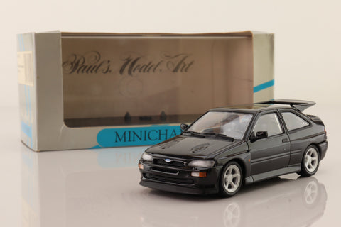 Minichamps MIN 082100; Ford Escort Cosworth; 1992, Metallic Black