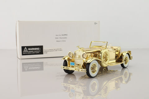 National Motor Museum Mint GLDPAC; 1930 Packard Roadster; Gold Metallic