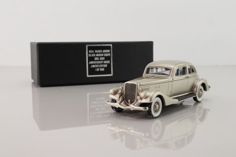 Brooklin BRK.100X; 1934 Pierce Silver Arrow Coupe; Metallic Silver