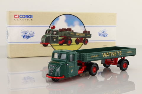 Corgi 97917; Scammell Scarab; Artic Dropside With Barrel Load, Watney's Brewery