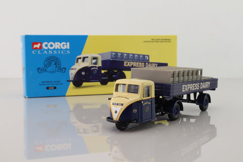Corgi 15101; Scammell Scarab; Express Dairies; Crates & Bottles Load
