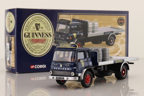 Corgi Classics 23201; Bedford TK; 4 Wheel Flatbed, Guinness With Barrels Load